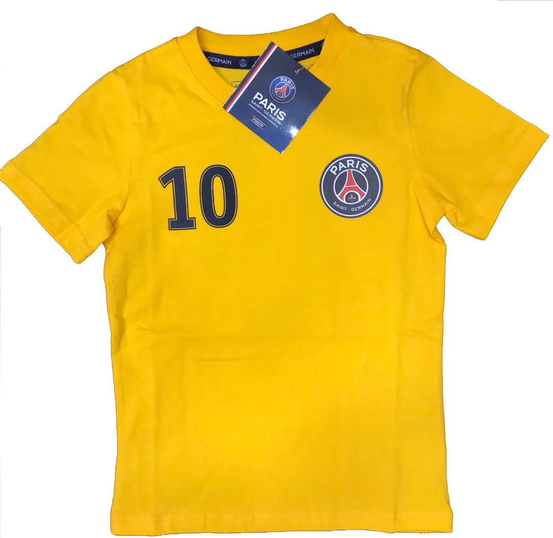 Tee shirt PSG NEYMAR JR 10 jaune