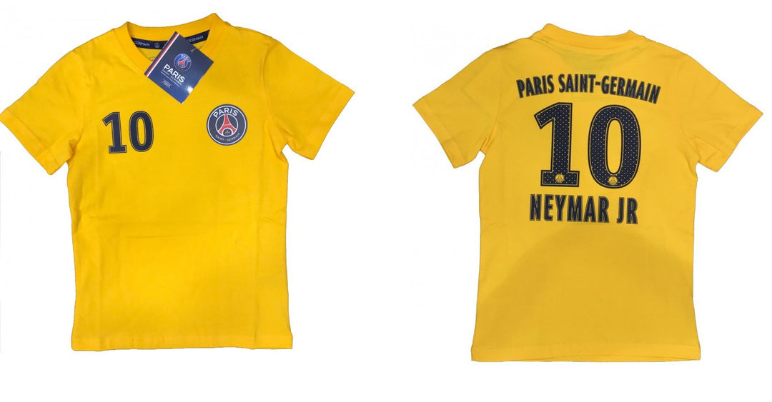 Tee shirt PSG NEYMAR JR 10 jaune