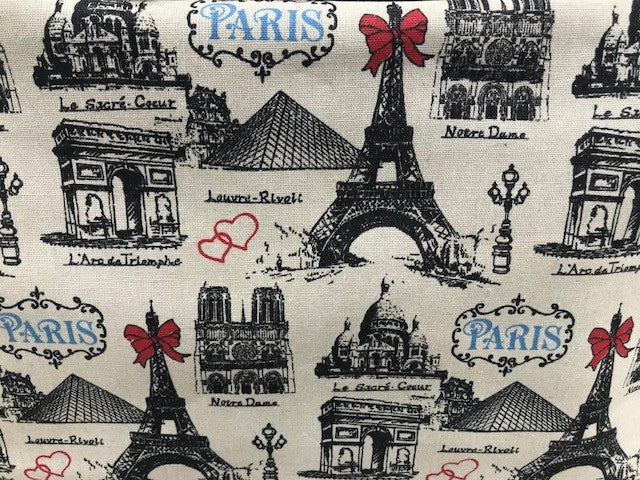 Valise souvenir de Paris Tour Eiffel