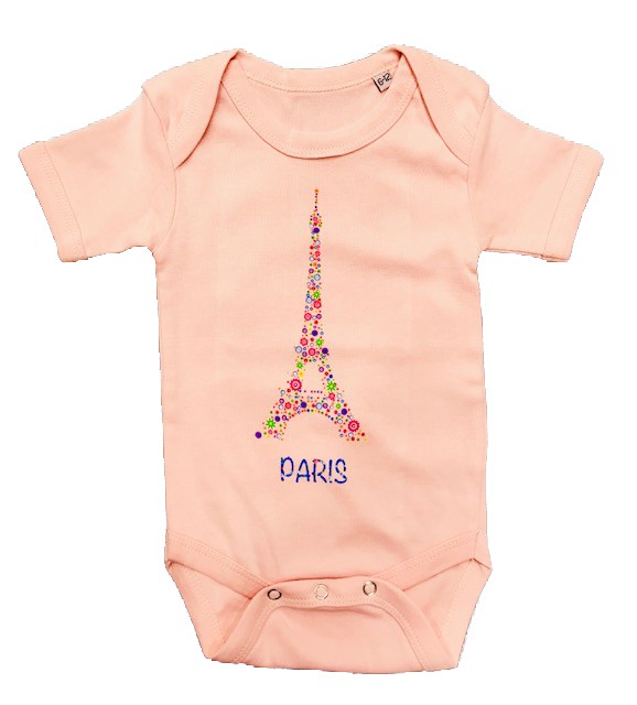 Body tour Eiffel rose