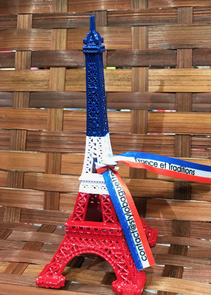 Tour Eiffel avec ruban personnalisé 