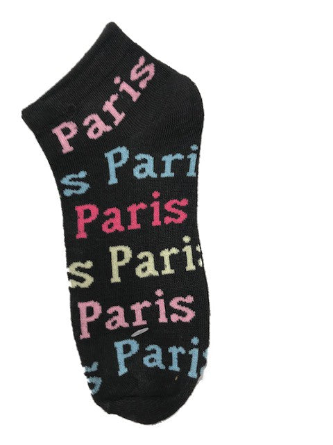 Socquettes "Paris Paris"