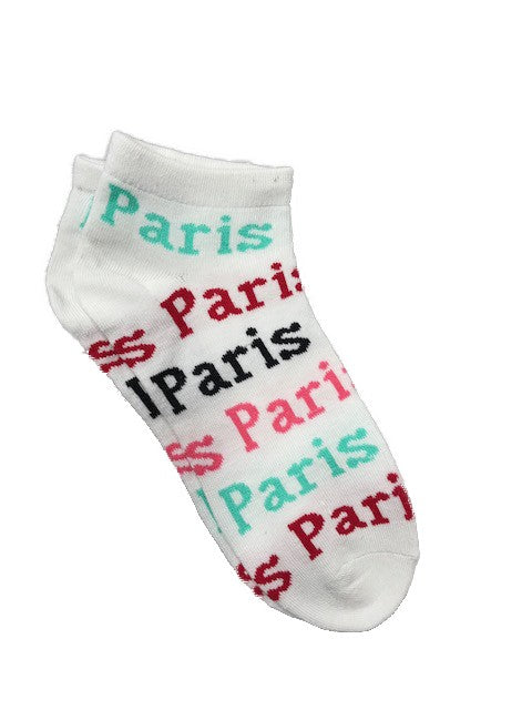 Socquettes "Paris Paris"