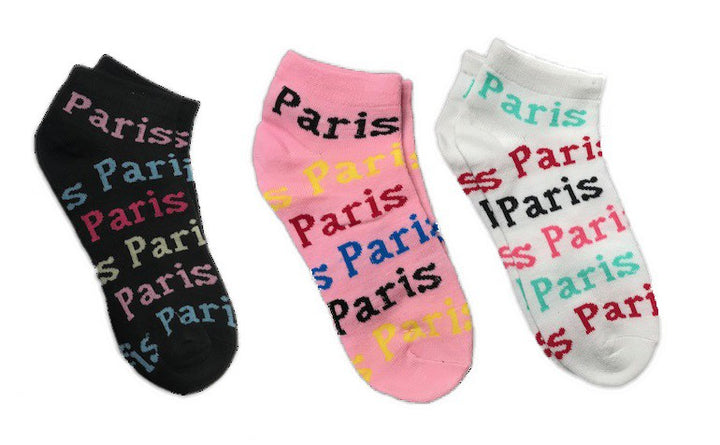 Socquettes "Paris Paris"