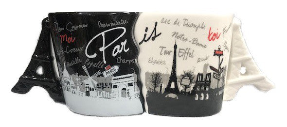 Duo 2 tasse Tour Eiffel