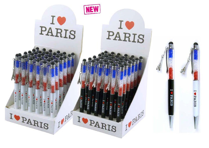 Stylo tactile strass Tour Eiffel