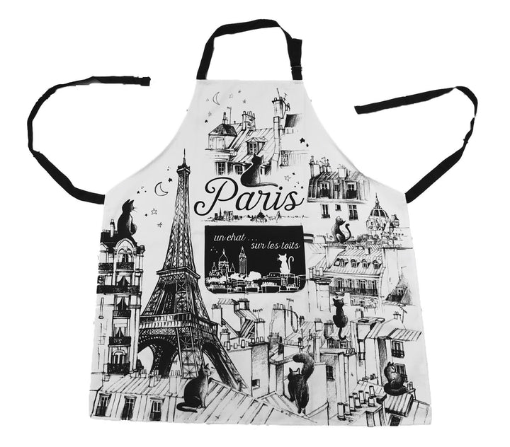 Tablier de cuisine Tour Eiffel les chats de Paris