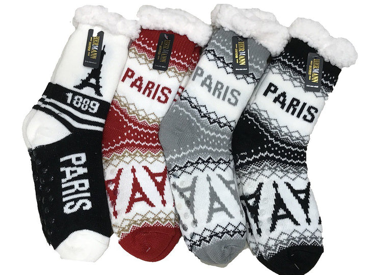 Chaussette chausson Tour Eiffel Paris