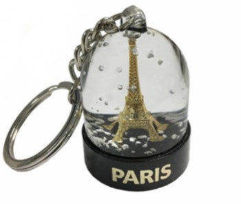 Porte clés Tour Eiffel boule de neige