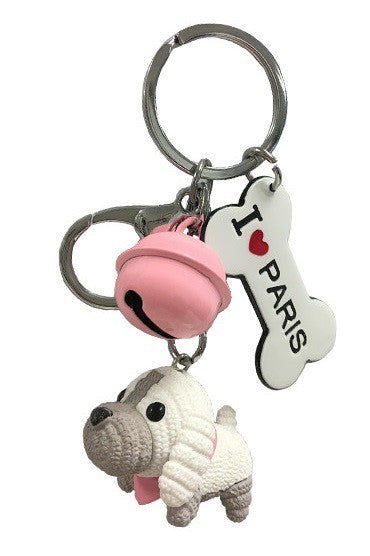 Porte clés Paris Chat ou Chien