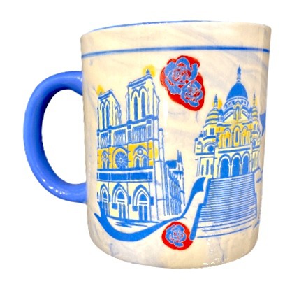Tasse Tour Eiffel marbré