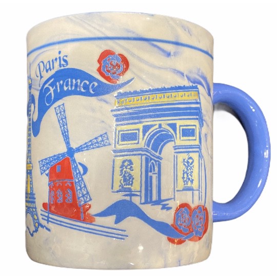 Tasse Tour Eiffel marbré
