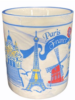 Tasse Tour Eiffel marbré