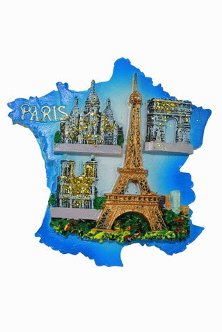 Magnet carte de France
