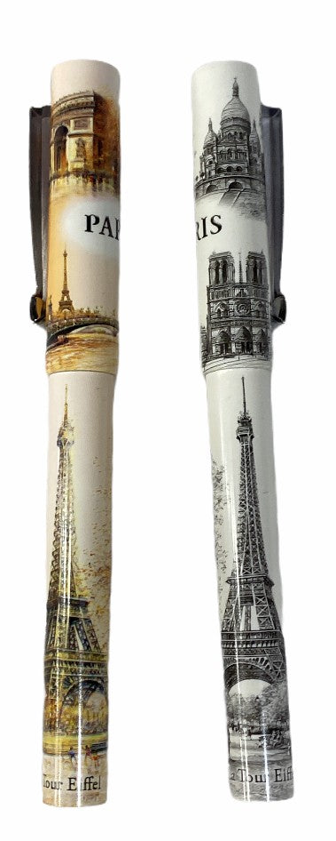 Lots 2 Stylos Paris Tour Eiffel