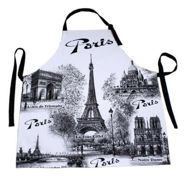 Tablier de cuisine monuments de Paris