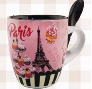 Tasse cupcakes Tour Eiffel Paris