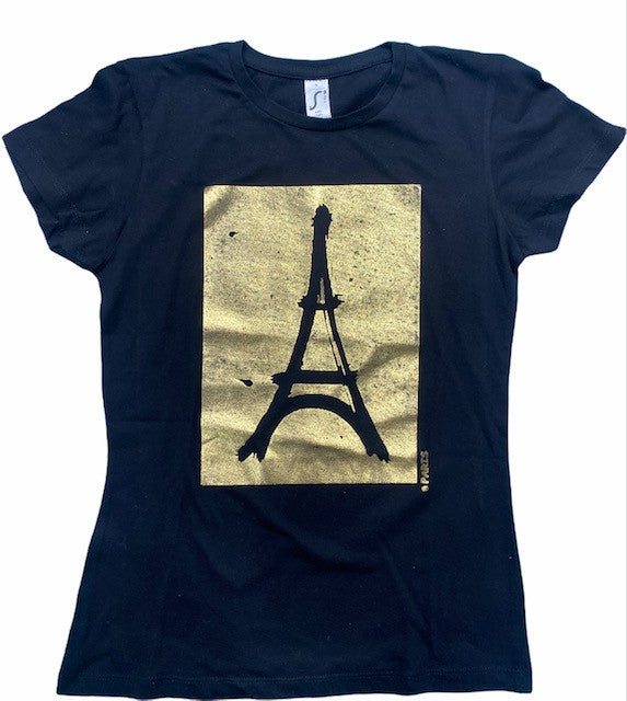 Tee shirt Tour Eiffel Paris or