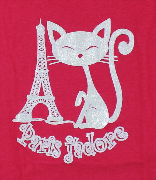 T-shirt Enfant Paris J'adore