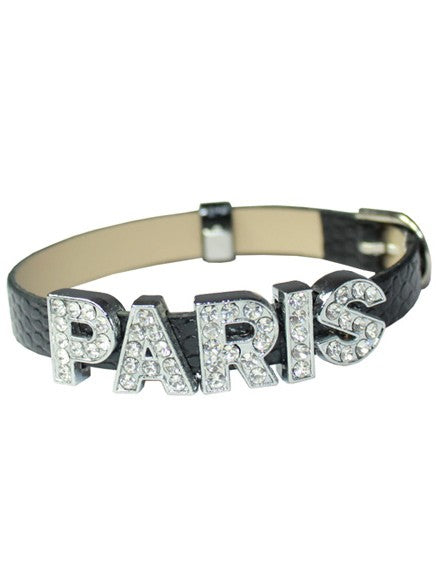Bracelet cuir Paris