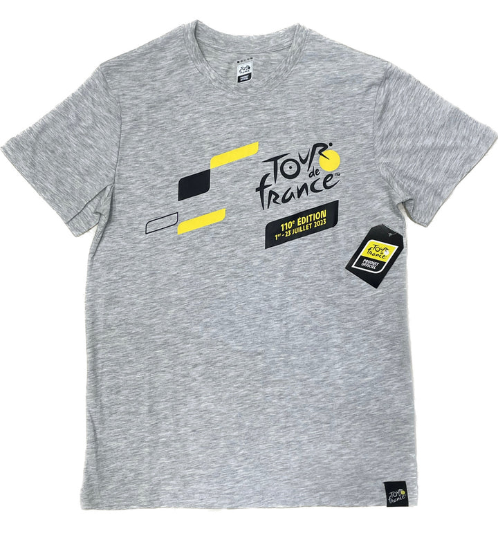 Tour de France map t-shirt 2023 collection