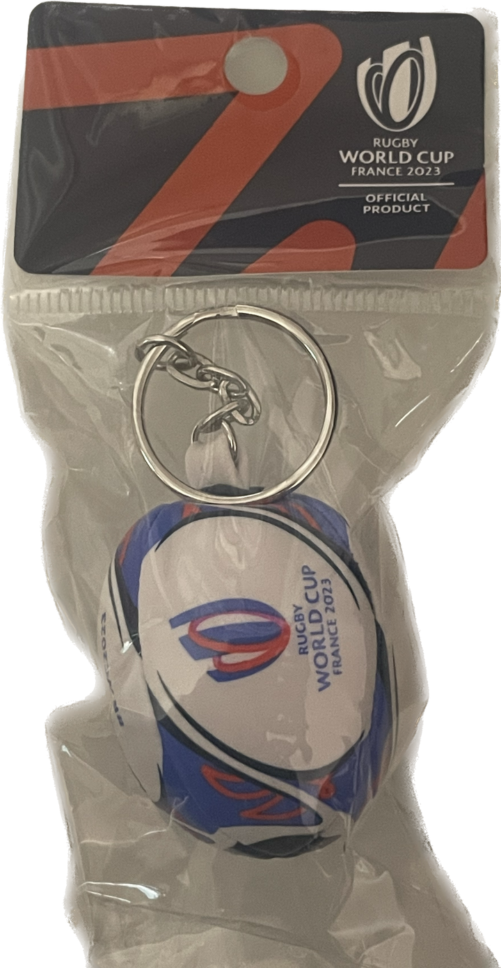 Rugby ball keychain, 2023 Gilbert collection
