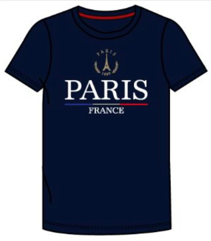 Camiseta bordada París France