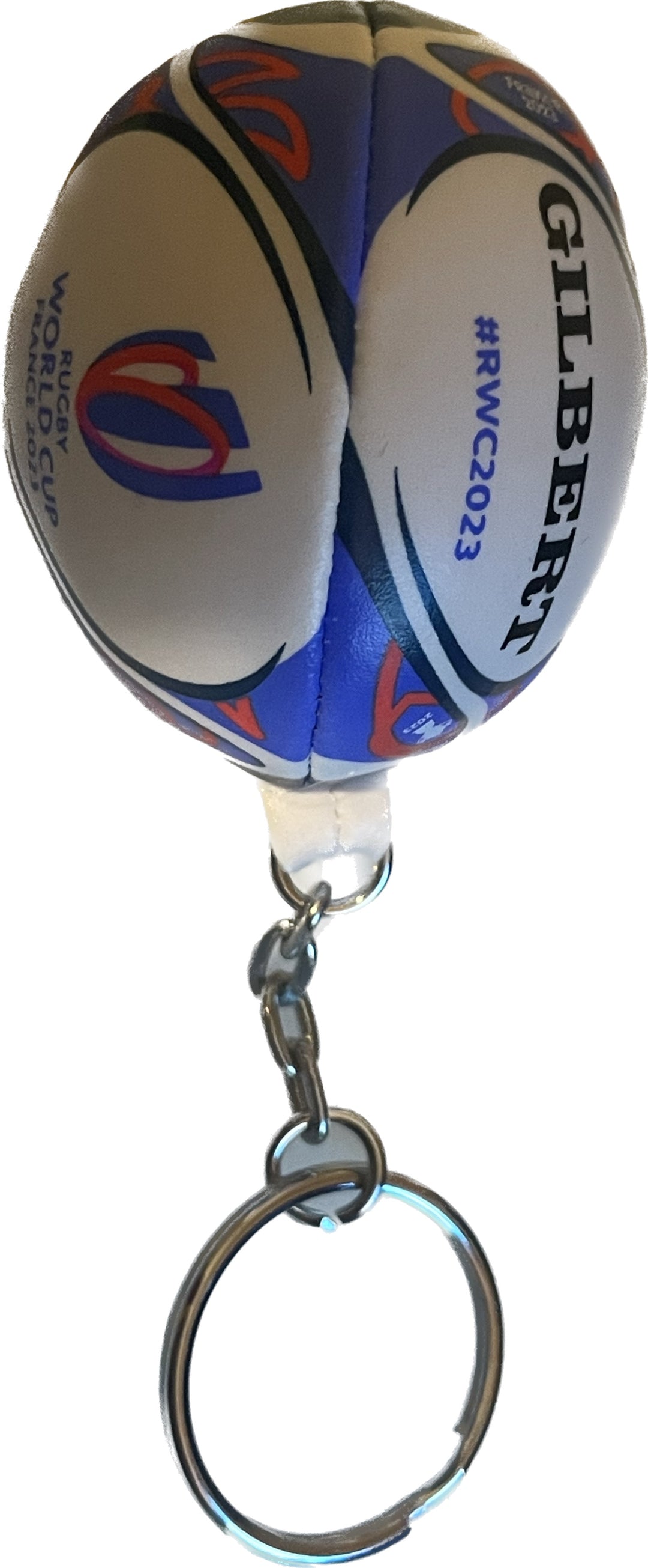 Llavero balón de rugby, colección 2023 Gilbert