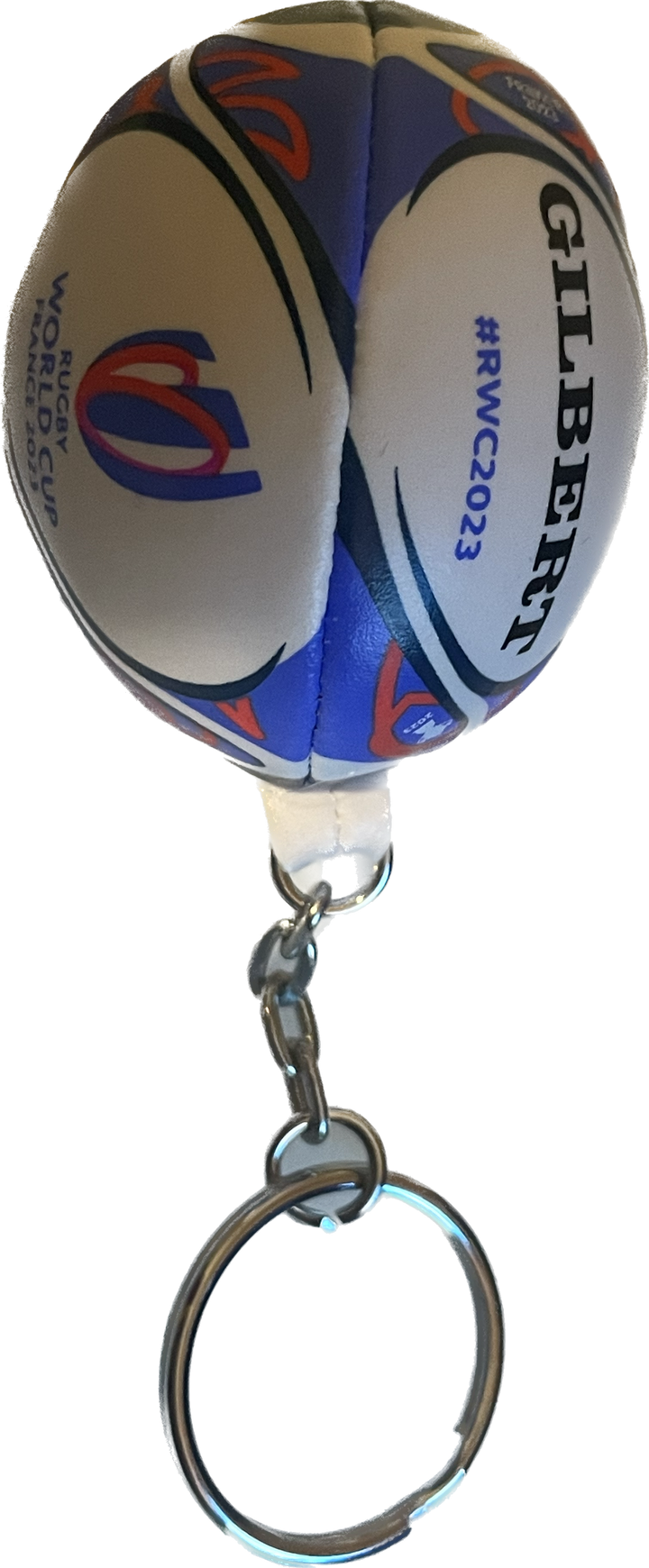 Rugby ball keychain, 2023 Gilbert collection