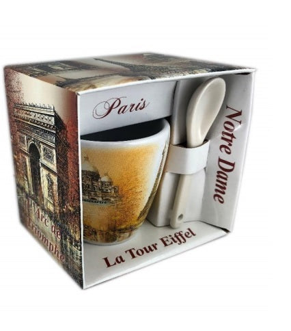 Taza de café Torre Eiffel monuments