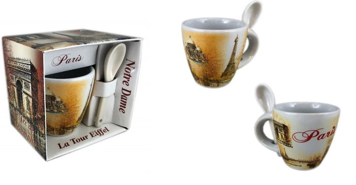 Taza de café Torre Eiffel monuments